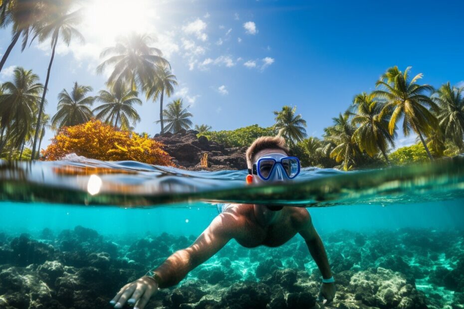 Snorkeling at Kaanapali Beach