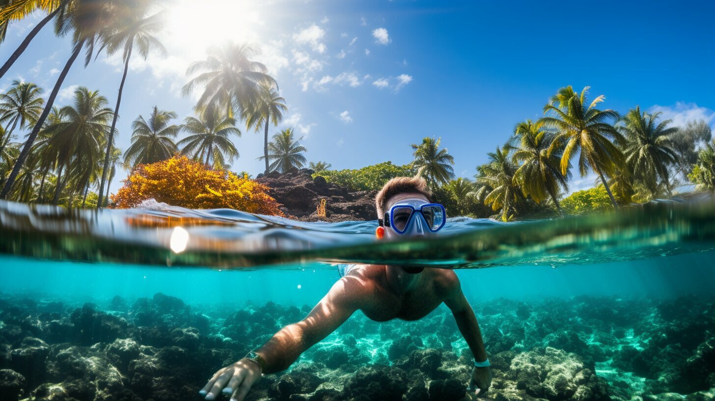 Snorkeling at Kaanapali Beach