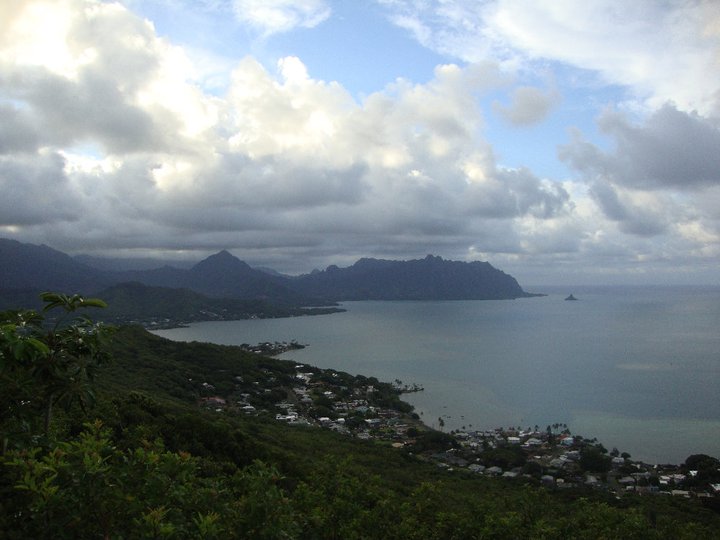 View from Kaneohe Pillbox Hike