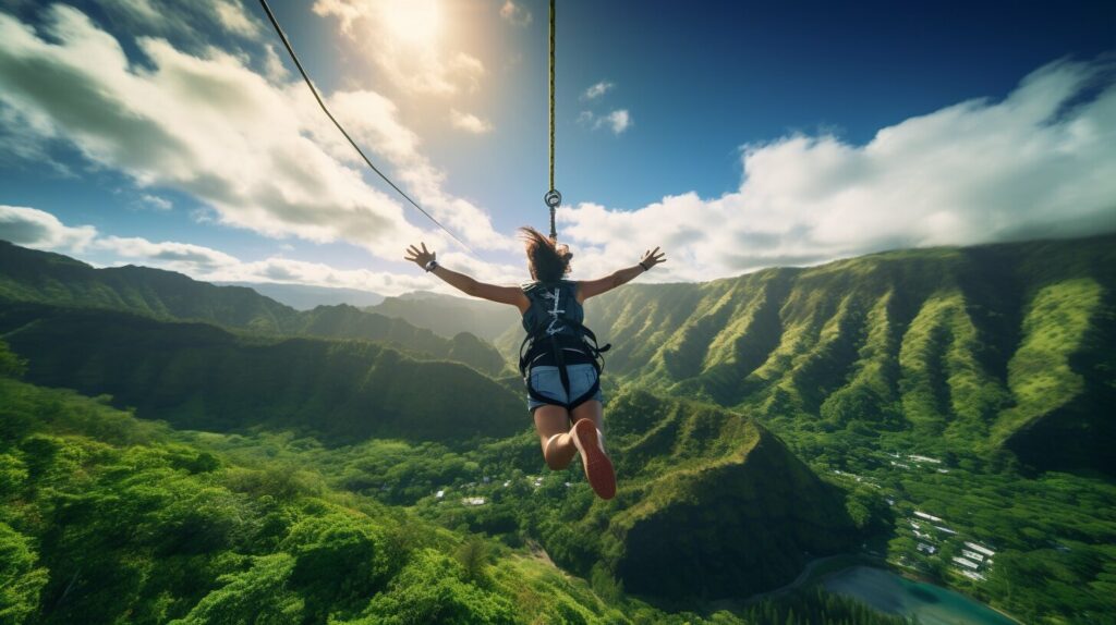 bungee jumping Oahu