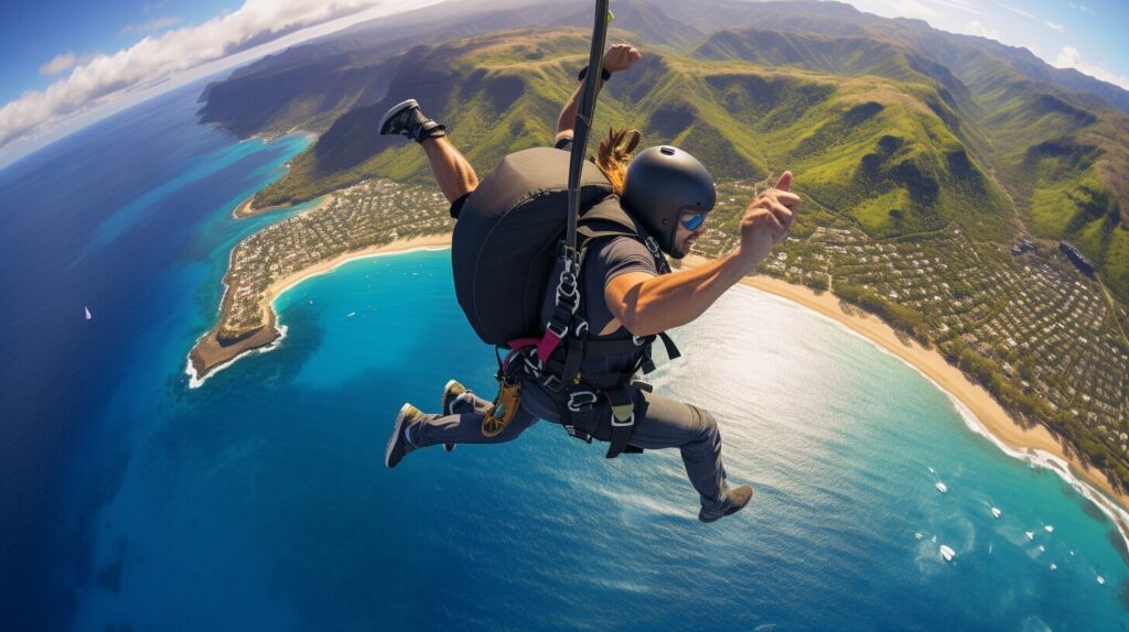 tandem skydiving Oahu