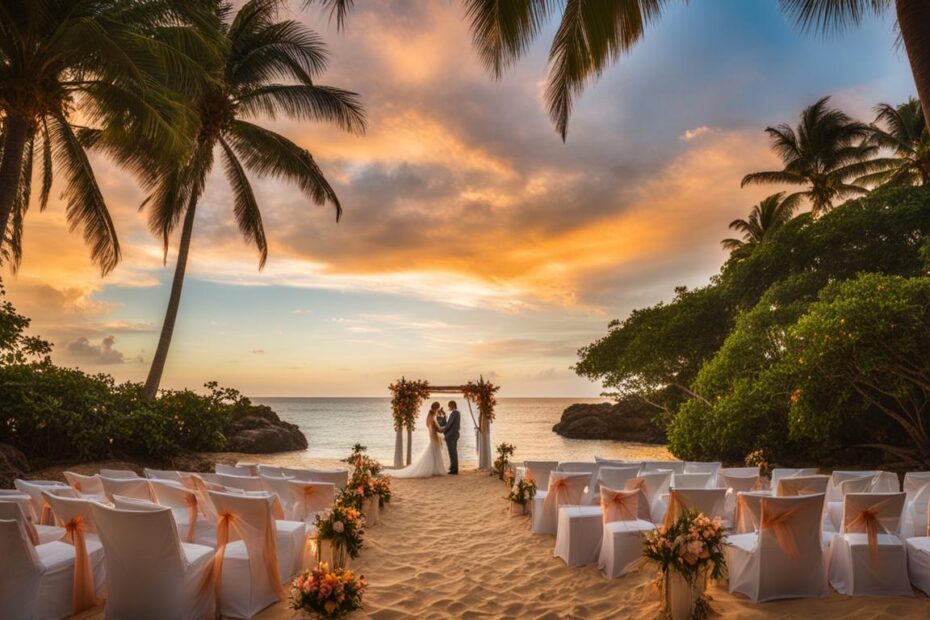 Hawaii beach wedding venues