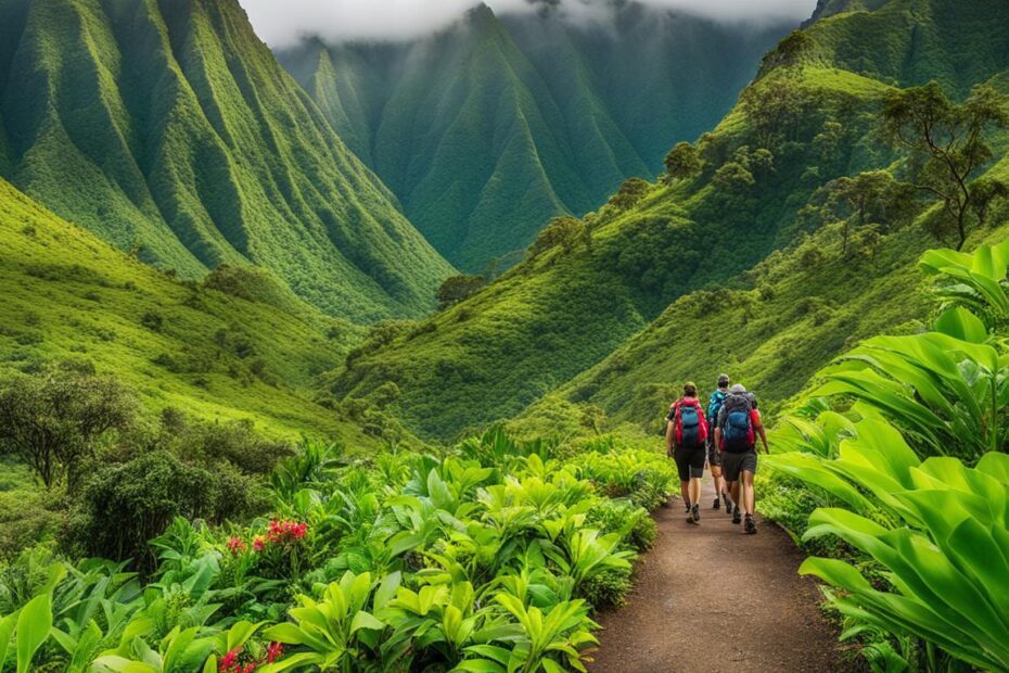 Hawaii backpacking trails