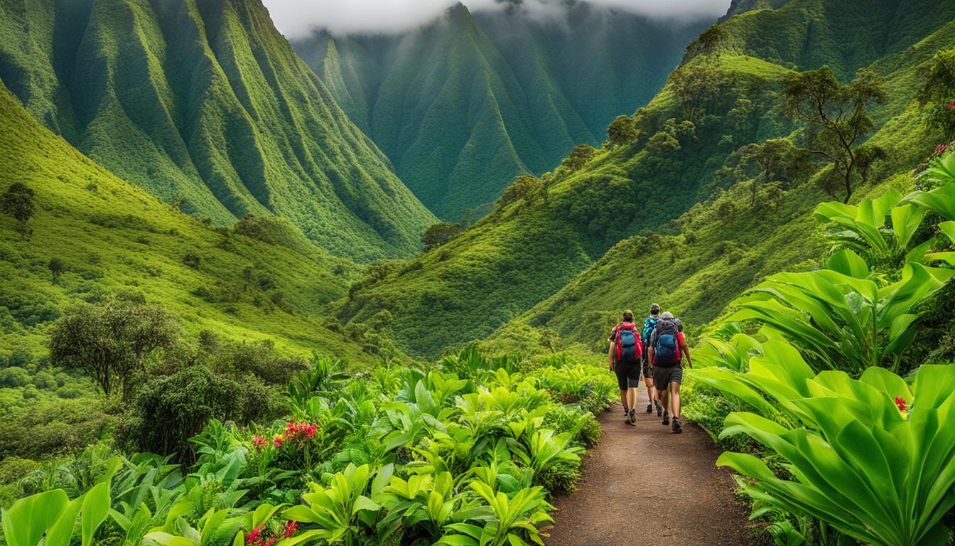 Hawaii backpacking trails