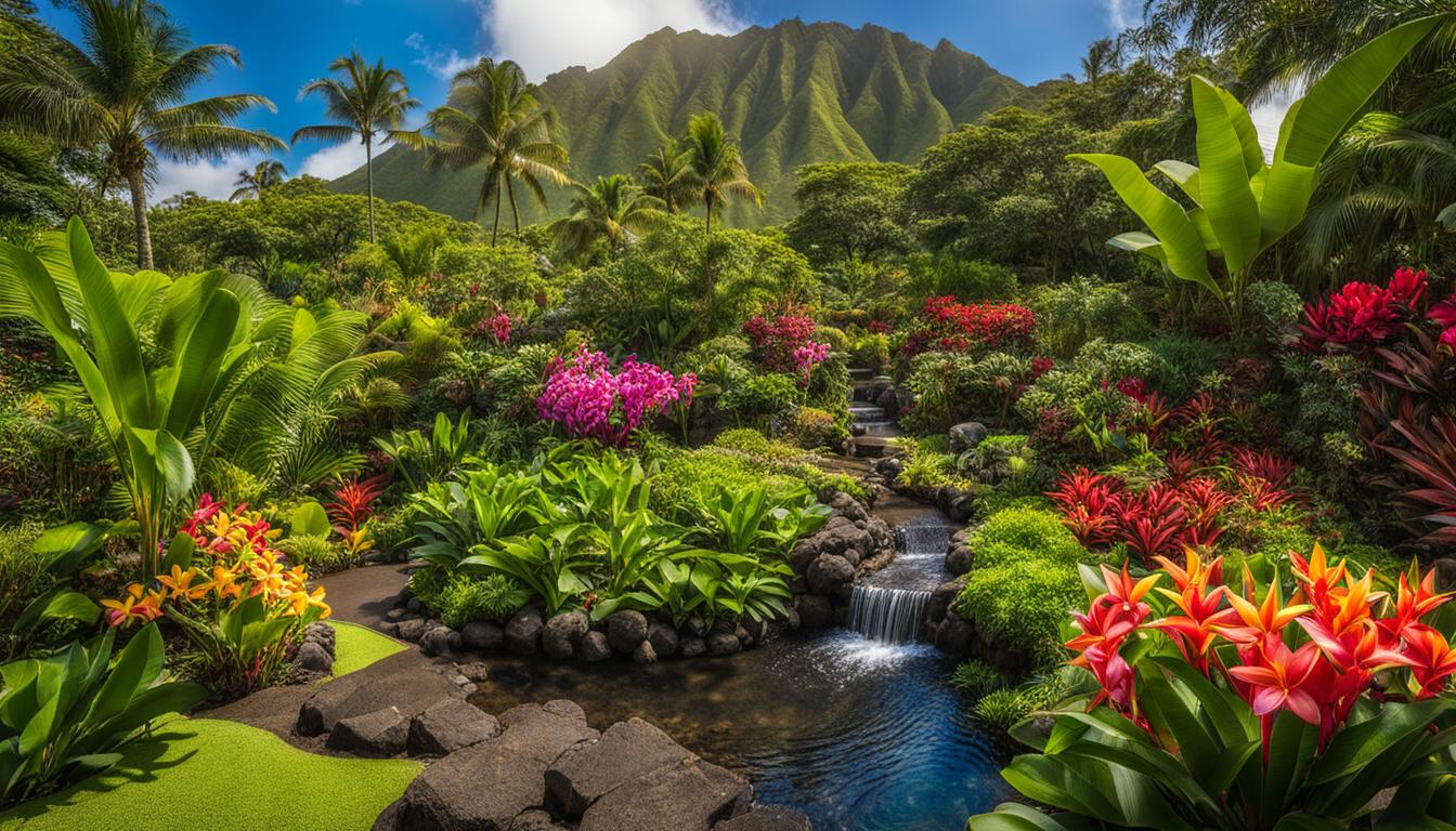 Hawaii botanical gardens to visit