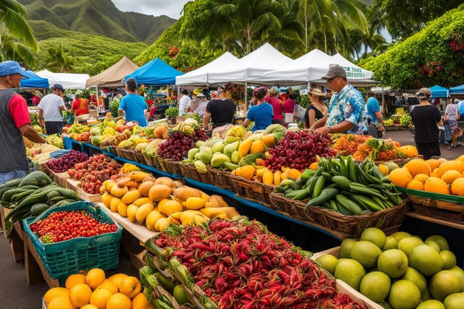 Hawaii farmers' markets