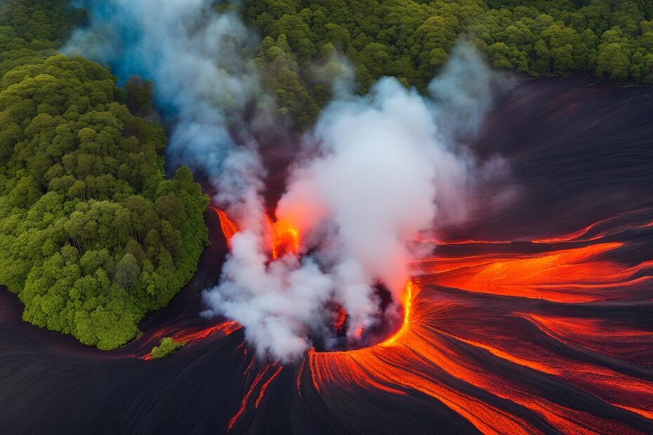 Hawaii helicopter tours over volcanoes