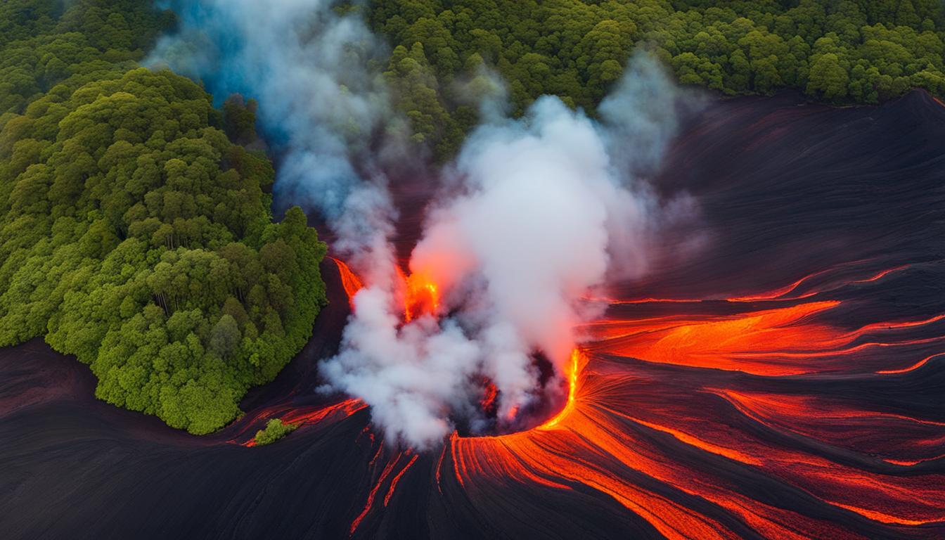 Hawaii helicopter tours over volcanoes