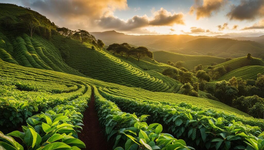 Kaʻu coffee plantation