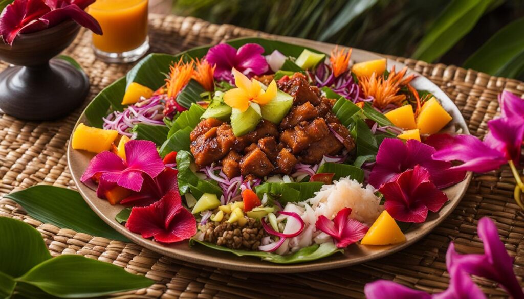 Seasonal Hawaiian Dishes