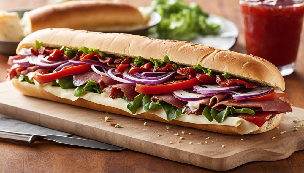 authentic Italian hoagie