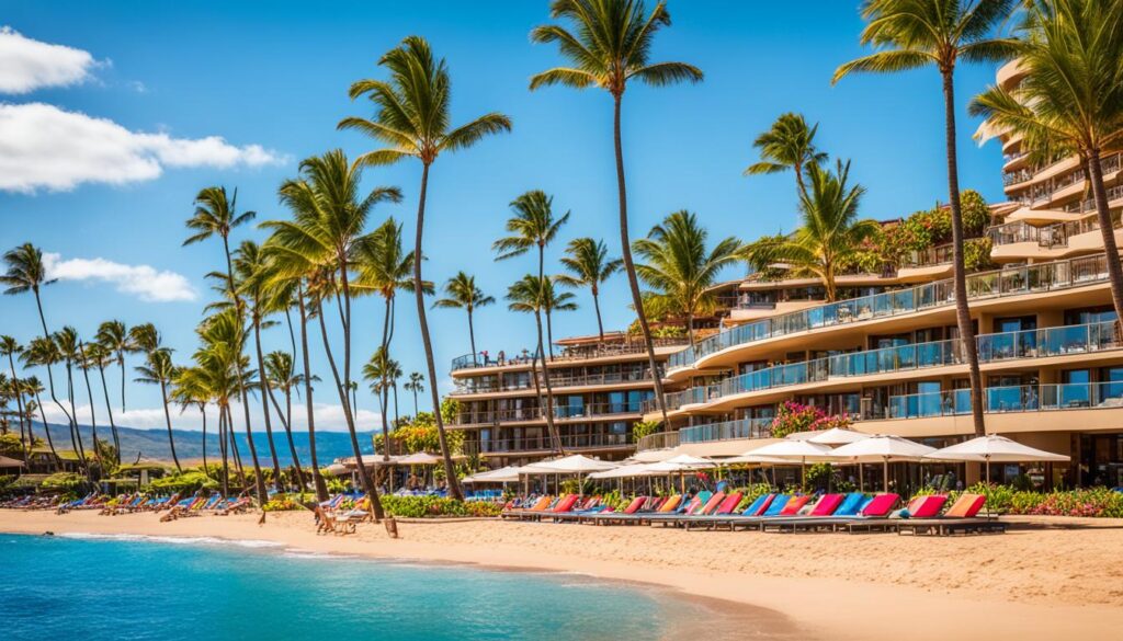 kaanapali beach hotel maui hawaii