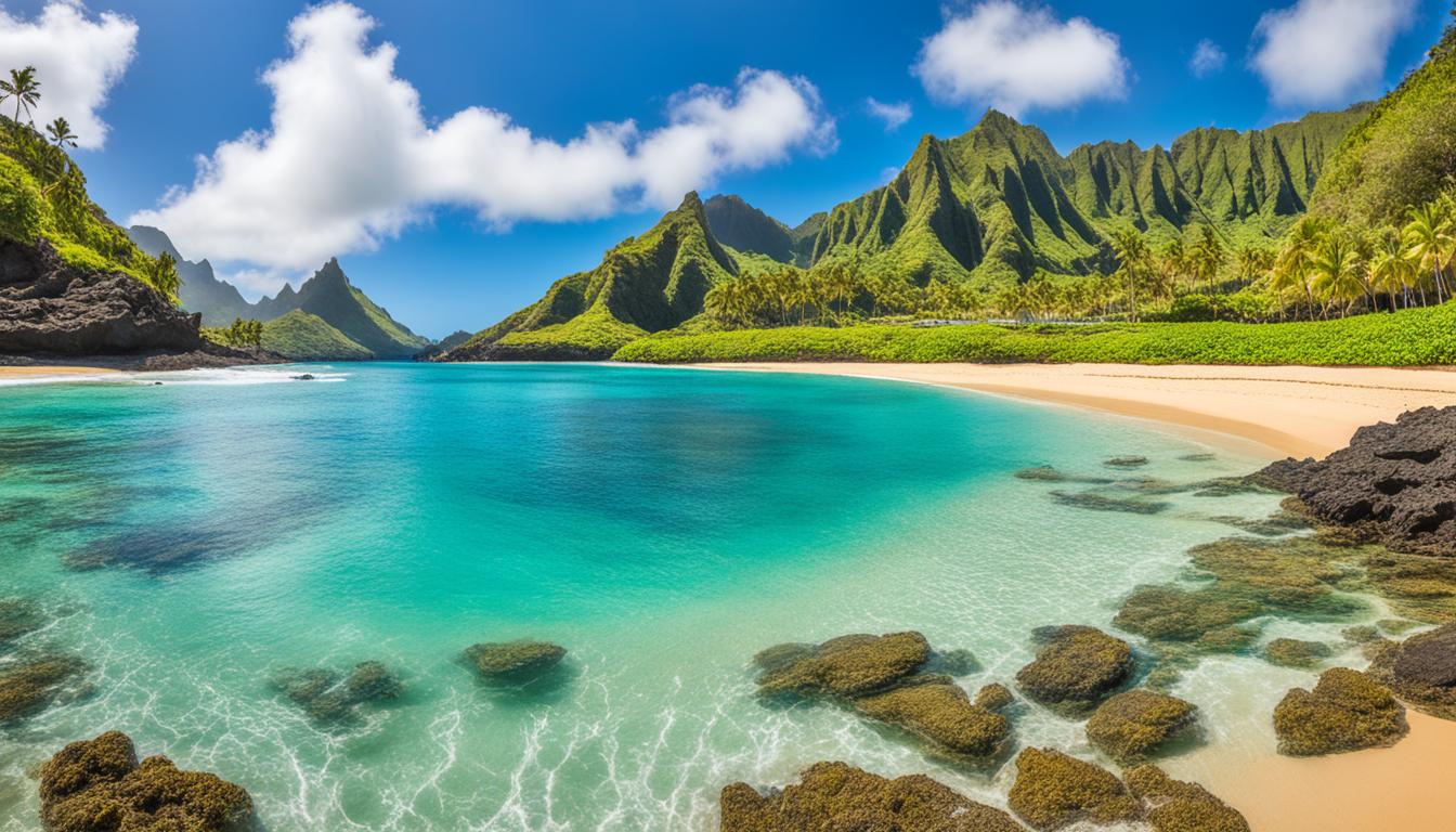 tunnels beach kauai hawaii