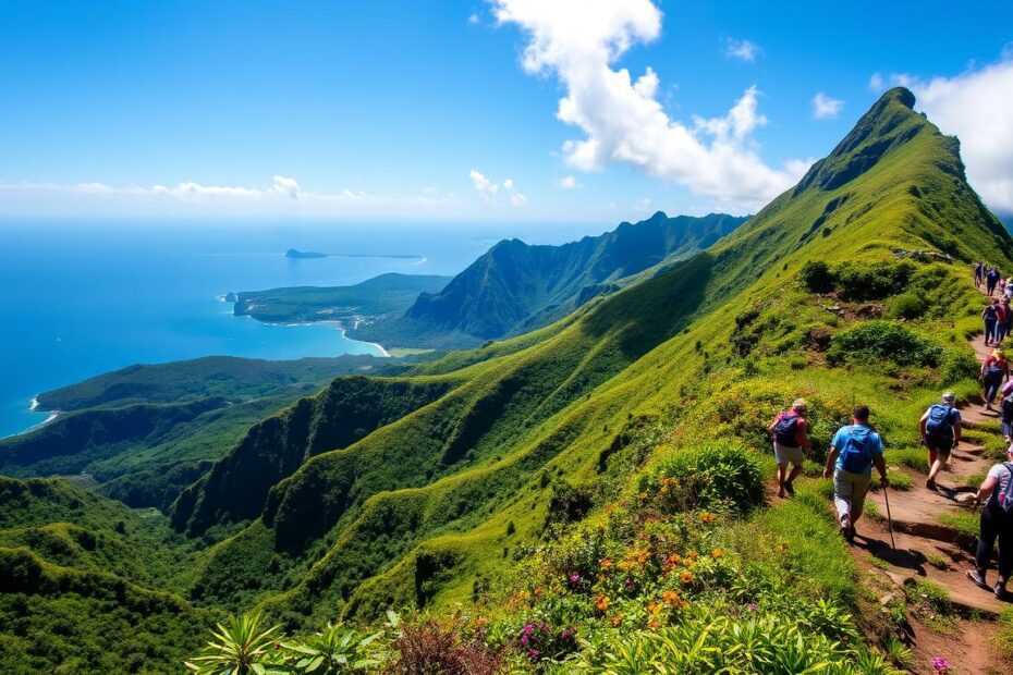 Hiking trails in Hawaii