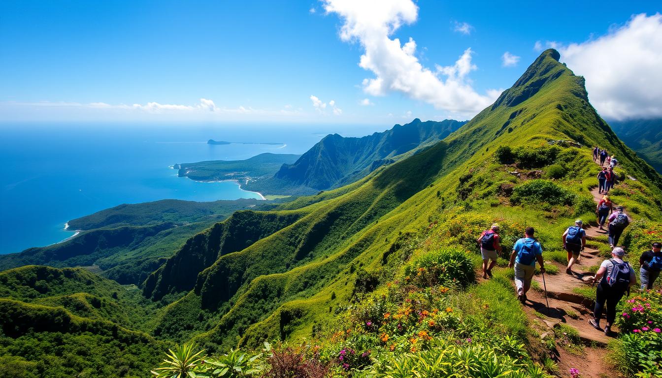 Hiking trails in Hawaii