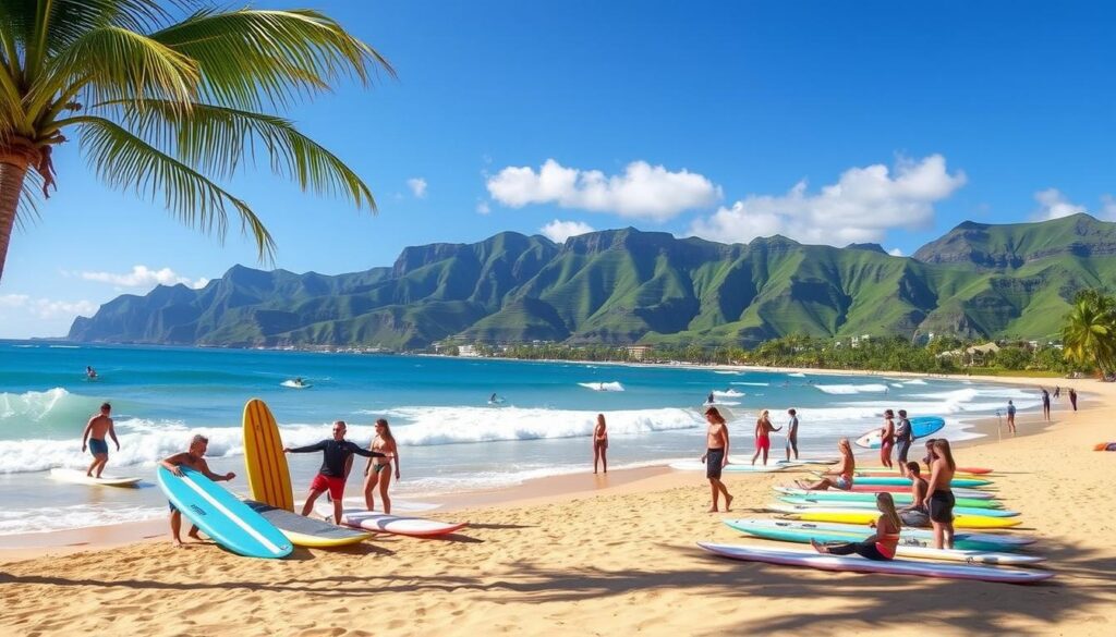 Hawaii surf camps