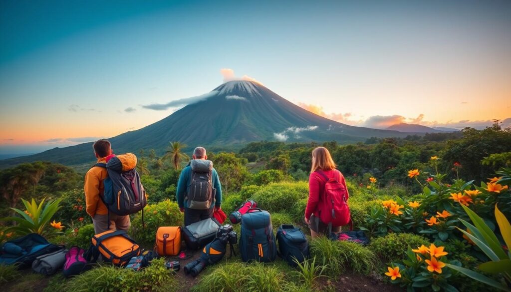 volcano tours preparation